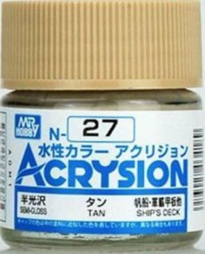 Mr Hobby - Gunze - Mr Hobby -Gunze Acrysion (10 ml) Tan