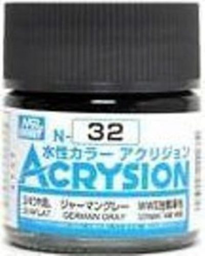 Mr. Hobby - Mr Hobby -Gunze Acrysion (10 ml) German Gray