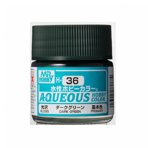 Mr. Hobby - Aqueous Hobby Color H-036 Renew (10 ml) Dark Green