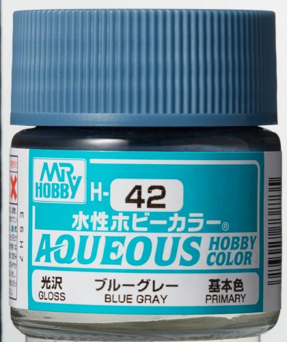 Mr. Hobby - Aqueous Hobby Color - Renew (10 ml) Blue Gray H-042