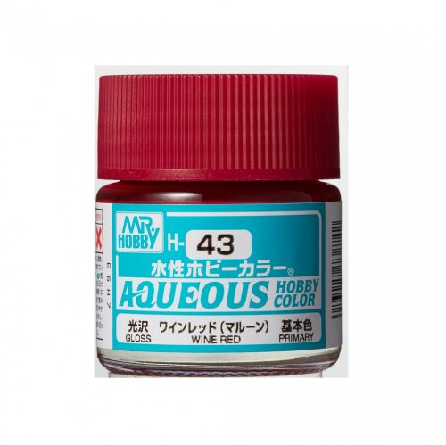 Mr. Hobby - Aqueous Hobby Color H-043 Renew (10 ml) Wine Red