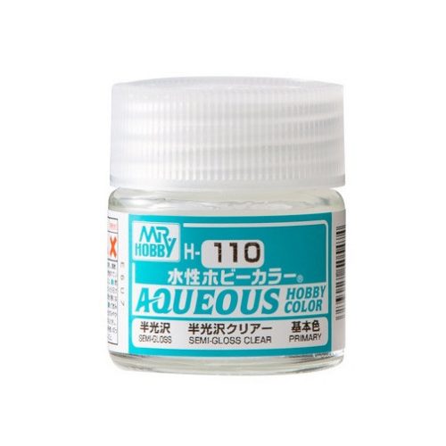 Mr. Hobby - Aqueous Hobby Color H-110 Renew (10 ml) Semi-Gloss Clear