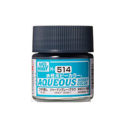 Mr. Hobby - Aqueous Hobby Color H-514 Renew (10 ml) Gray "Grau"