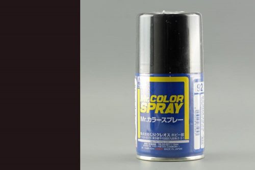 Mr. Hobby - Mr. Color Spray (100 ml) Semi Gloss Black S-092