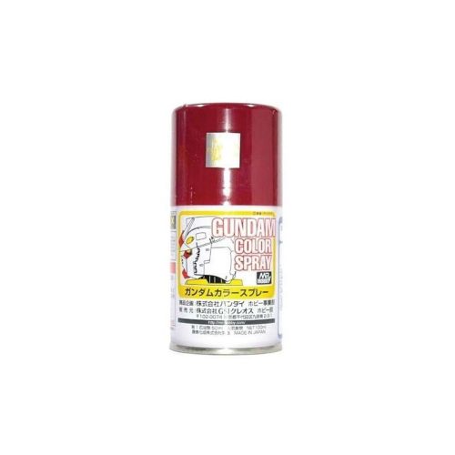 Mr Hobby - Gunze - Mr Hobby -Gunze Gundam Color Spray (10ml) MS Char's Red