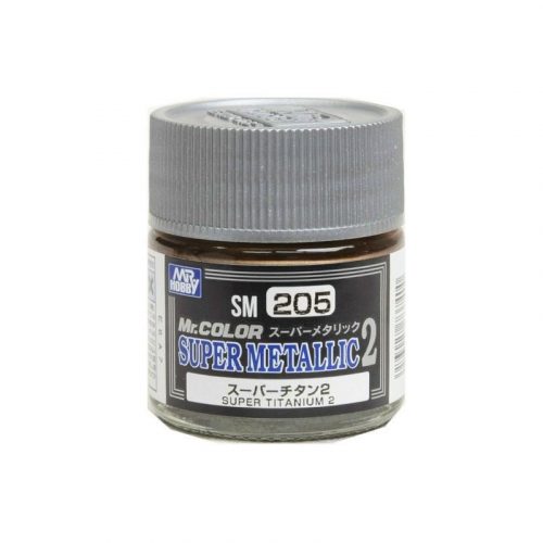 Mr. Hobby - Mr. Color Super Metallic II (10 ml) Super Titanium II SM-205