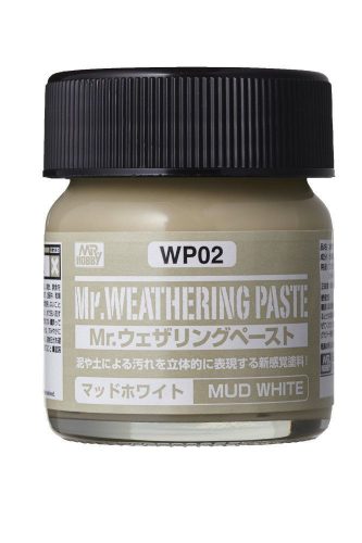 Mr Hobby - Gunze - Mr Hobby -Gunze Weathering Paste Mud White