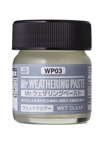 Mr Hobby - Gunze - Mr Hobby -Gunze Weathering Paste Wet Clear