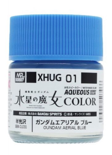 Mr Hobby - Mr Hobby -Gunze AQUEOUS GUNDAM COLOR (10ml) GUNDAM AERIAL BLUE