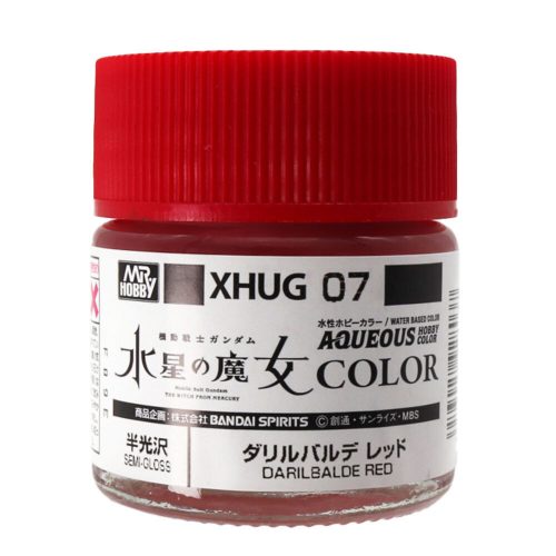 Mr Hobby - Mr Hobby -Gunze AQUEOUS GUNDAM COLOR (10ml) DARILBALDE RED