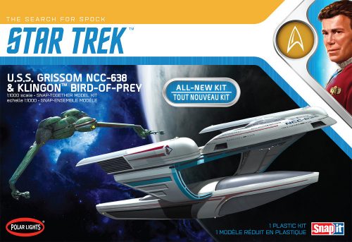 Polar Lights - Star Trek U.S.S. Grissom / Klingon BoP (2-pack)