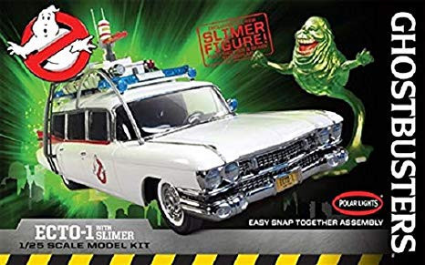 Polar Ligths - Ghostbusters Ecto-1 w/Slimer Figure Snap