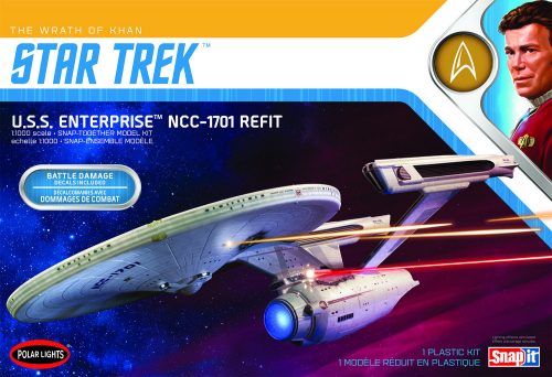 Polar Lights - Star Trek U.S.S. Enterprise Refit Wrath of Khan Edition 2T