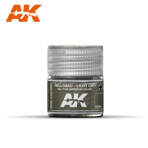 AK Interactive - Hellgrau-Light Grey Ral7009 (Interior Color) 10Ml