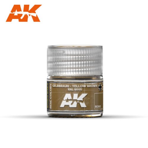 AK Interactive - Gelbbraun-Yellow Brown Ral 8000  10Ml