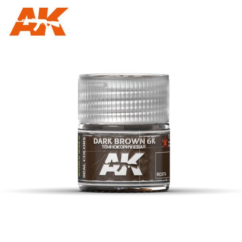 AK Interactive - Dark Brown 6K  10Ml