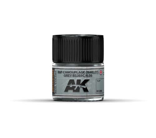 AK Interactive - Raf Camouflage (Barley) Grey Bs381C/626 - 10Ml