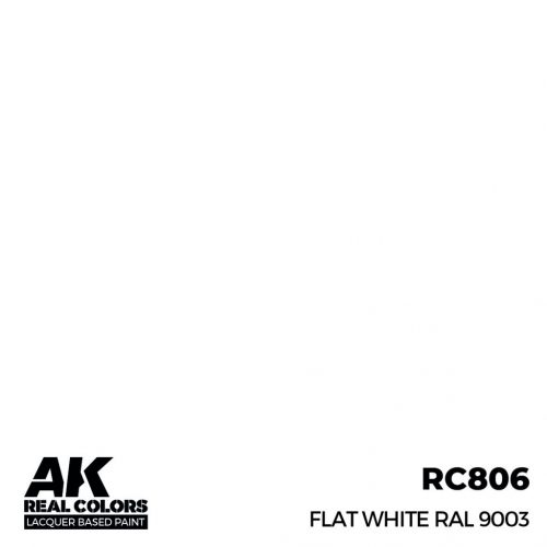 AK Interactive - Flat White RAL 9003 17 ml.