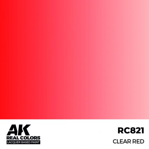 AK Interactive - Clear Red 17 ml.