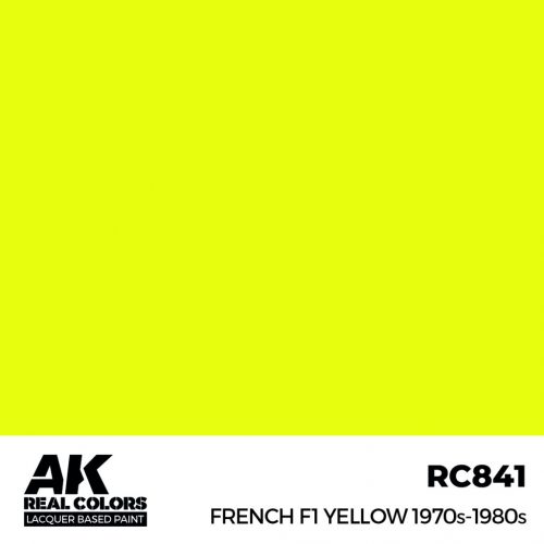 AK Interactive - French F1 Yellow 1970s-1980s 17ml.