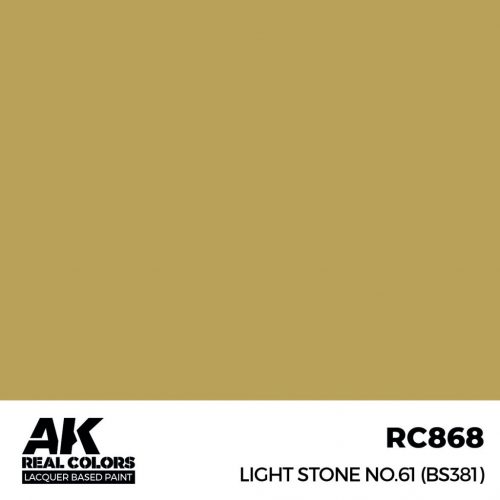 AK Interactive - Light Stone No.61 (BS381) 17 ml.