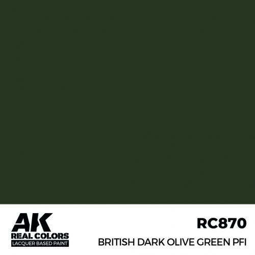 AK Interactive - British Dark Olive Green PFI 17 ml.