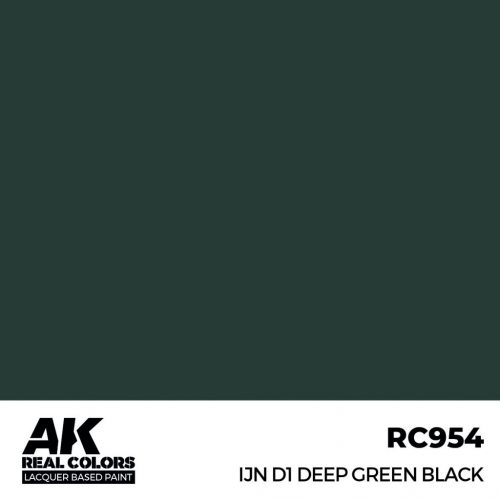 AK Interactive - IJN D1 Deep Green Black 17 ml.