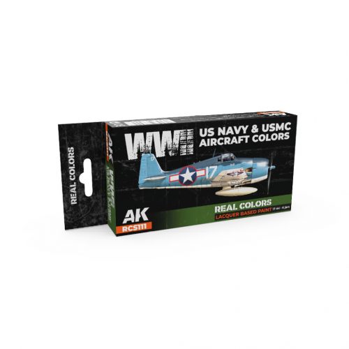 AK Interactive - Wwii Us Navy & Usmc Aircraft Colors Set