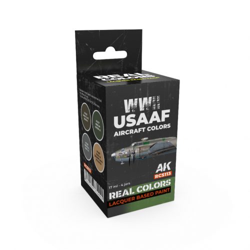 AK Interactive - Wwii Usaaf Aircraft Colors Set