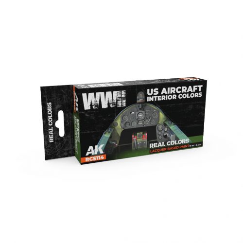 AK Interactive - Wwii Us Aircraft Interior Colors Set