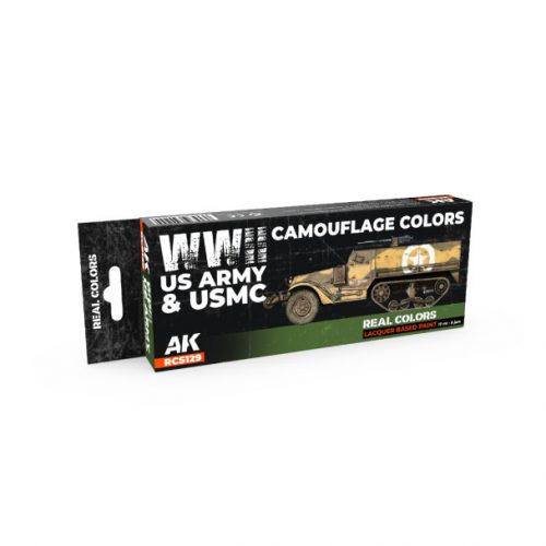 AK-Interactive - RCS129 WWII US Army & USMC Camouflage Colors