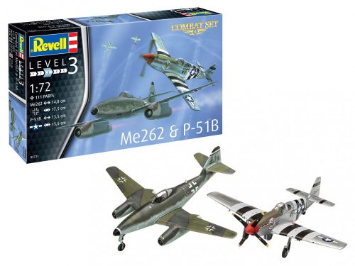 Revell Combat Set Me262 & P-51B 1:72