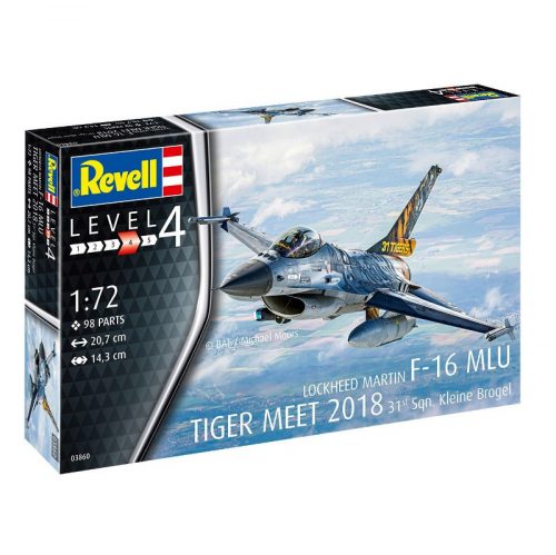 Revell F-16 Mlu 31 Sqn. Kleine Brogel 1:72