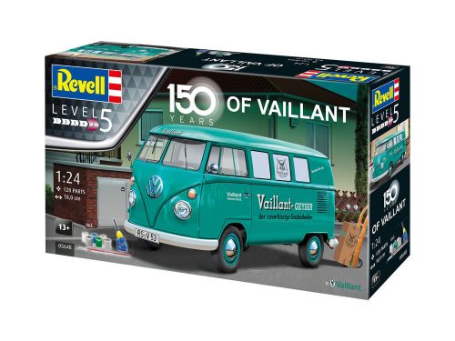 Revell - Geschenkset  150 years of Vaillant VW T1 Bus