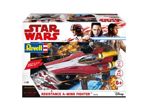 Revell - Resistance A-wing Fighter, red