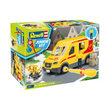 Revell - Junior Kit Delivery Truck Incl. Figure (0814)