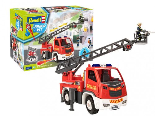 Revell - Feuerwehr Leiterwagen mit Figur