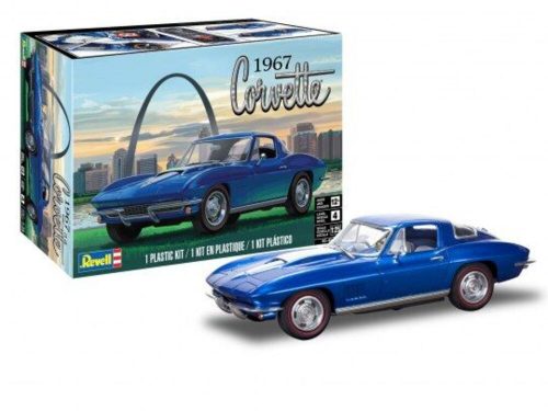 Revell - 1967 Corvette Sting Ray Sport Coupe 2N1