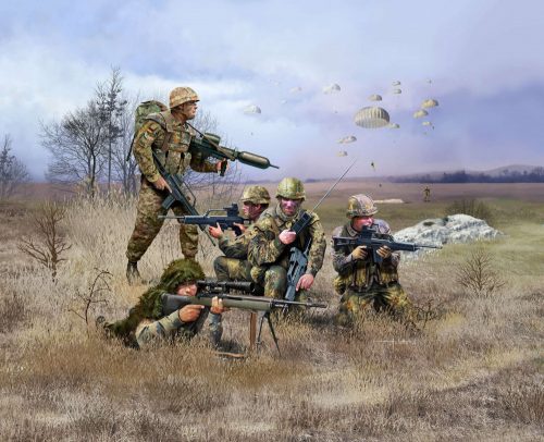 Revell - German Paratroopers Modern 1:72 (2521)