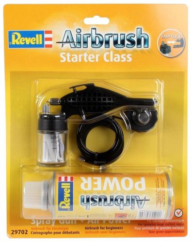 Revell - Airbrush - Spray Gun Starter Class & Air Power- Festékszóró kezdőknek (