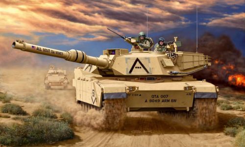 Revell - M 1 A1 (HA) Abrams 1:72 (3112)