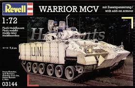 Revell - Warrior MCV with add-on armour 1:72 (3144)