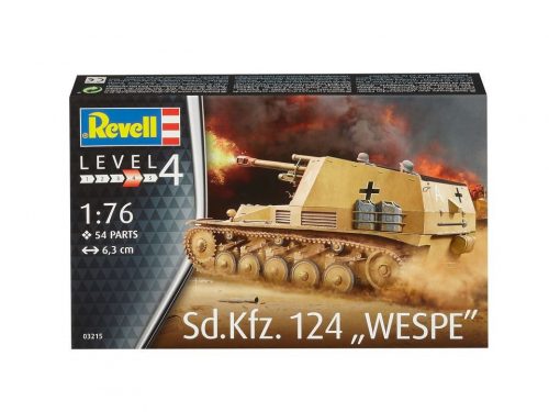 Revell - Sd.Kfy. 124 Wespe 1:76 (3215)