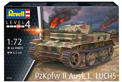 Revell - Pzkpfw Ii Ausf. L "Luchs" (Sd.Kfz. 123), (3266)