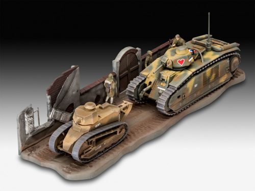 Revell - Char B-1 bis Renault FT-17