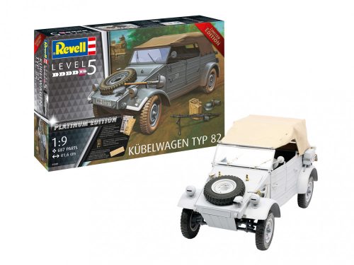 Revell - Kübelwagen Typ 82 Platinum Edition 1:9 (03500)