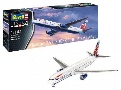 Revell - Boeing 767-300ER British Airways Chelsea Rose