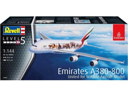 Revell - Airbus A380-800 Emiratesá "Wild Life"