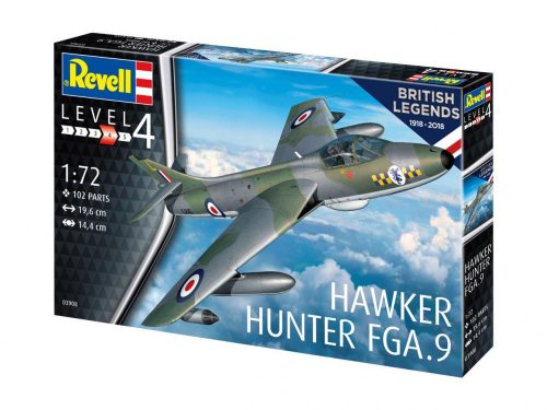 Revell - 100 Years Raf: Hawker Hunter Fga.9 (3908)