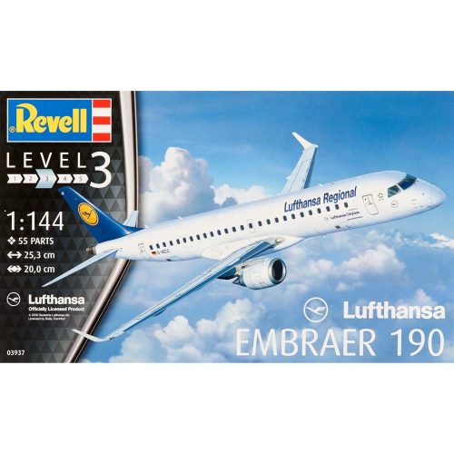 Revell - Embraer 190 Lufthansa 1:144 (3937)